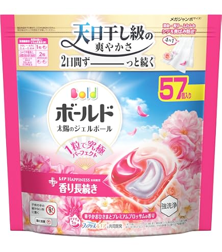 Amazon.co.jp: P&G ボールドジェルボール 4D 爽やかフレッシュフラワー