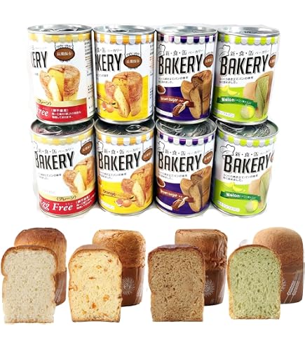 Amazon.co.jp: 防災用備蓄パン！新・食・缶ベーカリー【最大3年保存