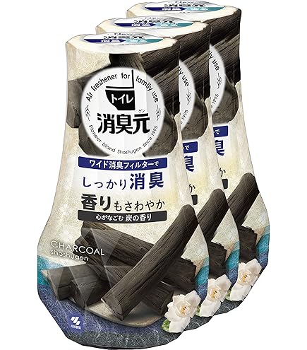 Amazon | 炭の消臭元 落ち着いた癒やし空間白檀の香り 50ml × 3個