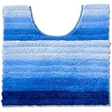 オカ(OKA) トイレマット フレッシュデオ 約60×60cm ブルー 消臭