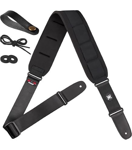 Amazon | Neotech Acoustic Guitar Strap BK 8601162 アコースティック
