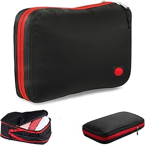 旅行 バッグ 収納 超大容量 圧縮バッグ ファスナー 防水 軽量