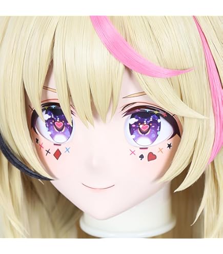 Amazon.co.jp: 鍵付き 玉藻の前 fgo 全頭面 着ぐるみ マスク コスプレ