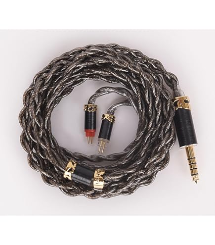 Amazon | 【JSHiFi-Daybreak】2pin4.4mmリケーブル 単結晶銅パラジウム