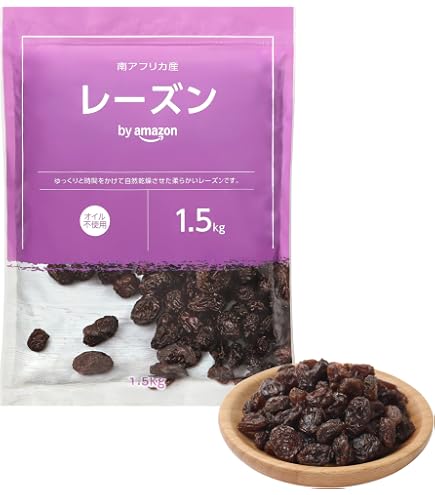 Amazon.co.jp: レーズン SUNRISE カリフォルニアレーズン 1kg (油不
