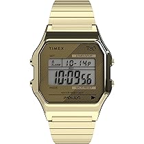 Amazon | [Timex] 腕時計 T80 34mm TW2R79000VQ ゴールド
