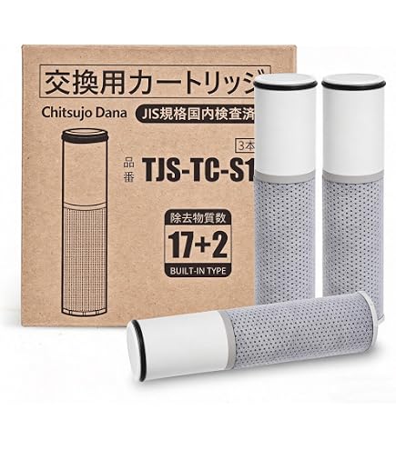 クリナップ アルカリイオン整水器用交換カートリッジ ZSRJT002R12BC 3本