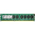 Transcend サーバー ワークステーション用メモリ PC3-10600 DDR3 1333 4GB 1.5V 240pin ECC DIMM TS512MLK72V3N