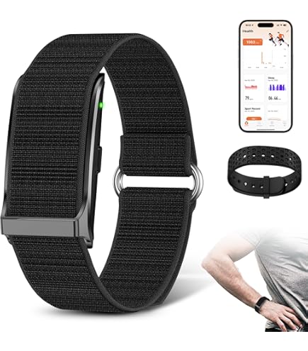 Fitness tracker band with two color options