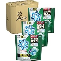 Amazon.co.jp: アリエール 洗濯洗剤 ジェルボール プロ まるごと洗浄消