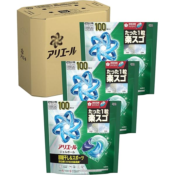 Amazon.co.jp: P&G アリエール ジェルボール プロ 部屋干し 超