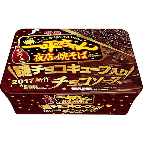 明星 一平ちゃん夜店の焼そば チョコソース