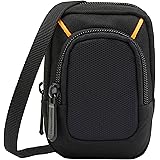 Amazon Basics Medium Point and Shoot Camera Case - 5 x 3 x 2 Inches, Black