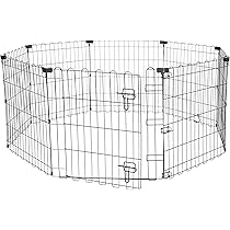 Amazon | Amazonベーシック ペットサークル ペットフェンス 犬用