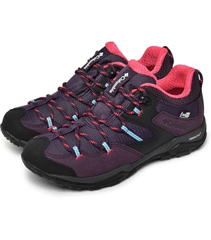 Columbia - Columbia コロンビア　トレッキングシューズ　パープル　24cm Columbia アウトドア 登山靴、トレッキングシューズ（色