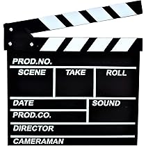 Amazon | 映画 撮影用 本格 カチンコ オシャレ インテリア(B