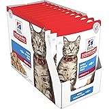 Hill's Science Diet Adult Wet Cat Food, Ocean Fish, 85g, 12 Pack, Cat Food Pouches