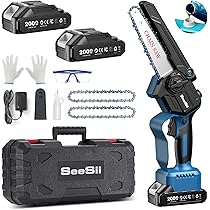 Amazon | 【2025新型】SEESII 電動チェーンソー 充電式 ハンディ