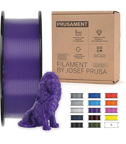 Amazon.co.jp: Prusament Prusa Galaxy Black、PLAフィラメント 1.75mm