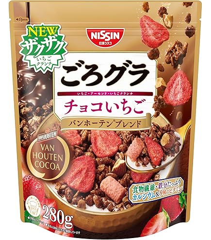 Amazon.co.jp: ごろグラ 日清シスコ いちごづくし 320g : 食品・飲料・お酒