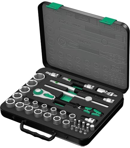 WERA サイクロップラチェット「メタル」セット 1/2 004077 Amazon | Wera(ヴェラ) 8100SC7 サイクロップラチェット「メタル