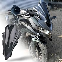 Amazon | SHINKXMT オートバイ用フライスクリーン ZX4R 風防 ウィンド