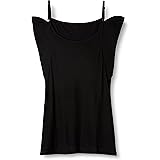 Amazon ベルメゾン キャミソール 汗取りインナー チラ見えを防ぐベアトップ風キャミソール 大汗さん レディース E ブラック 日本 5l 日本サイズ5l相当 インナーキャミソール タンクトップ 通販