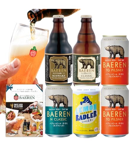 Amazon.co.jp: ベアレン つなぐビール 350ml缶 (6本) : 食品・飲料・お酒