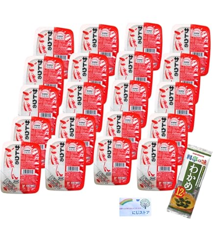 Amazon | ◇サトウ食品 サトウのごはん 新潟県産こしひかり 200g×5食