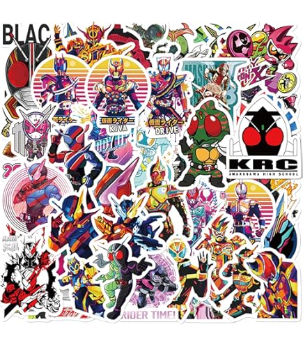 Amazon.co.jp: 50枚 for仮面ライダー ステッカー アニメfor仮面