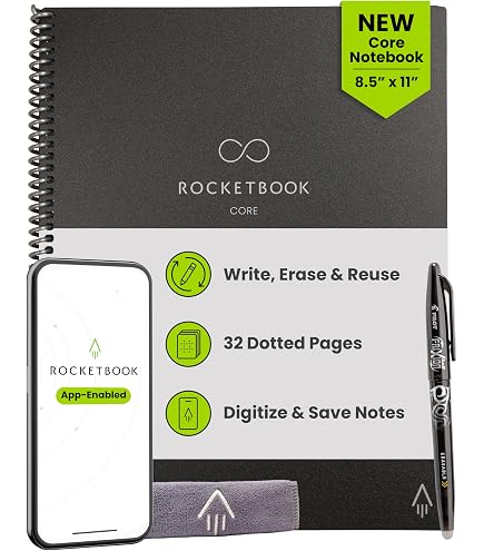 Amazon | Rocketbook (ロケットブック) New Core 再利用可能