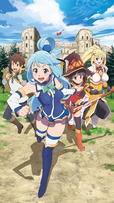 2023 春アニメ - アクア,めぐみん,ダクネス,カズマ