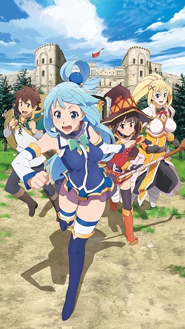 2023 春アニメ - アクア,めぐみん,ダクネス,カズマ