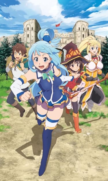 2024春アニメ - アクア,めぐみん,ダクネス,カズマ