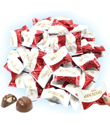 Amazon | 明治マカダミアチョコ 大箱 180g 標準25粒入×2個 お正月