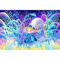 ☆クリスチャンラッセン「パラダイスファウンド」・新品、美品 Amazon | 2016ピース ジグソーパズル ラッセン ファウンテン