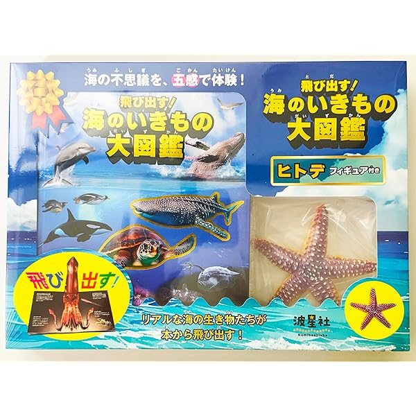 Amazon.co.jp: 飛び出す!海のいきもの大図鑑 ジンベエザメ&ウミガメ