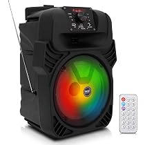 Amazon.co.jp: 【Pyle 400WポータブルBluetooth PAスピーカー】- 8