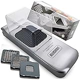 Alligator Chopper Stainless Steel Chopper with Collector, Clear/Silver, 3093