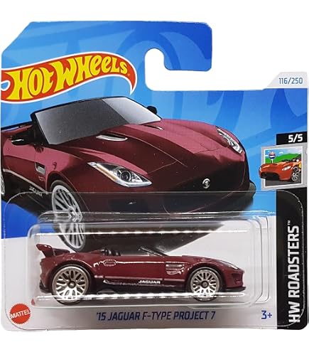 Amazon | Hot Wheels Jaguar XE SV Project 8、[ブルー] ファクトリー