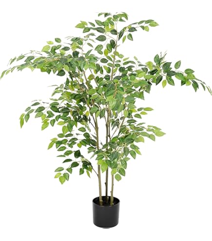 YOLEO 人工観葉植物 人工竹の木 高さ120cm 3本立て 葉480枚 フェ Amazon｜YOLEO 人工観葉植物 人工竹の木 高さ120cm 3本立て 葉480枚