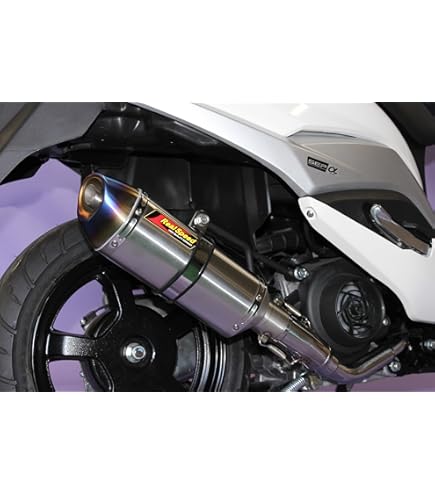 Amazon | HMS バーグマンストリート125EX バイクマフラー 8BJ-EA23