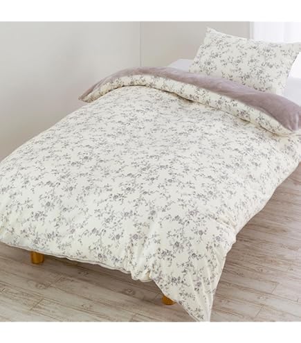 Amazon｜西川 あたたか掛け布団カバー 冬用 綿100％あったかマイヤー