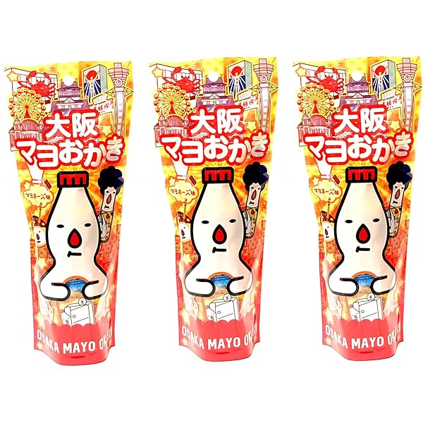 Amazon.co.jp: 大阪限定 大阪名物 (くいだおれ太郎 マヨおかき