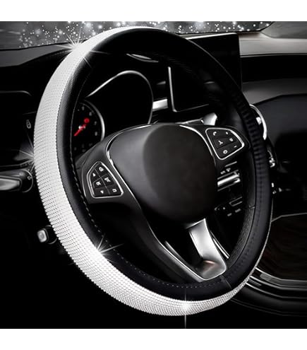 Amazon | GUAOE ハンドルカバー 軽自動車 sサイズ ステアリングカバー