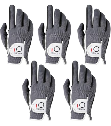 Amazon | Kirkland Signature ゴルフグローブ3枚、チップ付きMサイズ