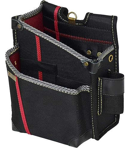 腰バック Amazon | 基陽 KH 進化 ウエストバッグ 大 緋色 SA08R | 腰袋・釘袋