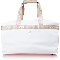 ルコックスポルティフ ゴルフ 大判トートバッグ【ホワイト】新品！ le coq sportif GOLF ルコックスポルティフ ゴルフ ルコック