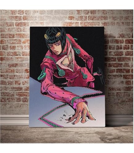 Amazon｜ジョジョの奇妙な冒険 ブローノ・ブチャラティ アニメポスター