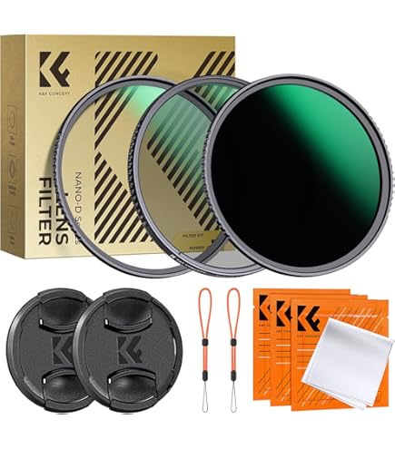 KF Concept 67mm フィルターセット レンズ保護フィルター + CPLフィルター + レンズキャップ + クリーニングクロス 28層コーティング 薄枠 レンズ保護用 反射除去 撥水防塵 円偏光フィルター UVフィルター 望遠撮影に対応 （Nano-Xcel） Amazon | K&F CONCEPT 67mm フィルターセット レンズ保護フィルター +